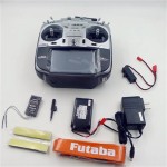 Trasmettitore Futaba T18SZ Tx sistema R/C proporzionale digitale a 18 canali modello 1/2 con ricevitore R7008SB Rx per FPV